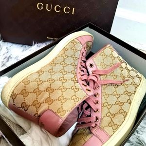 Gucci high top sneakers Eu size 39
